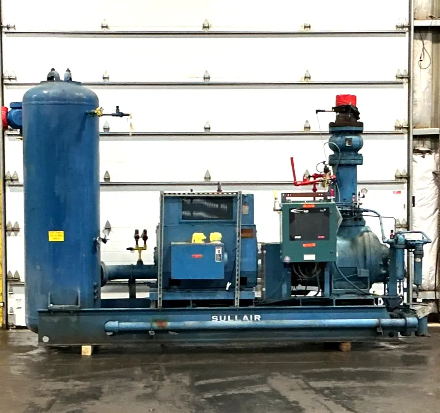 Used Sullair C25LA717-3.7-700H.P. NH3 Refrigeration Compressors Ohio US | Equipment Recovery Corp. #1331790