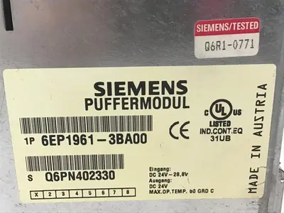 USED SIEMENS 6EP1 961-3BA00