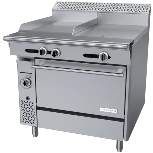 Garland C36-5R 36" Gas Range w/ Hot Top/Griddle & Standard Oven, Natural Gas