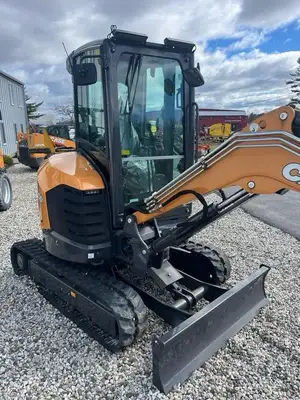 New | in-Stock 2025 CASE CX30D Crawler Excavators - Mini Maine US | Beauregard Equipment #1511226