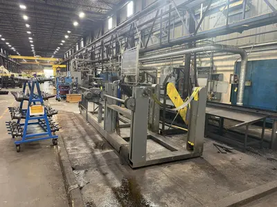 3" DIAMETER TUBE MILL - YODER MODEL M2 COMPLETE FORMING LINE: YOBRO #24314