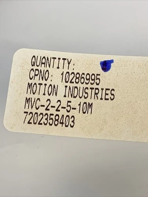 NEW MOTION INDUSTRIES MVC-2-2-5-10M