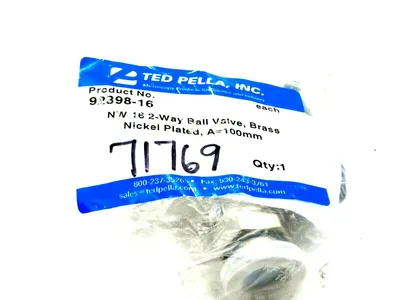 NEW PELCOTED PELLA INC. 92398-16 2 WAY BALL VALVE 9239816