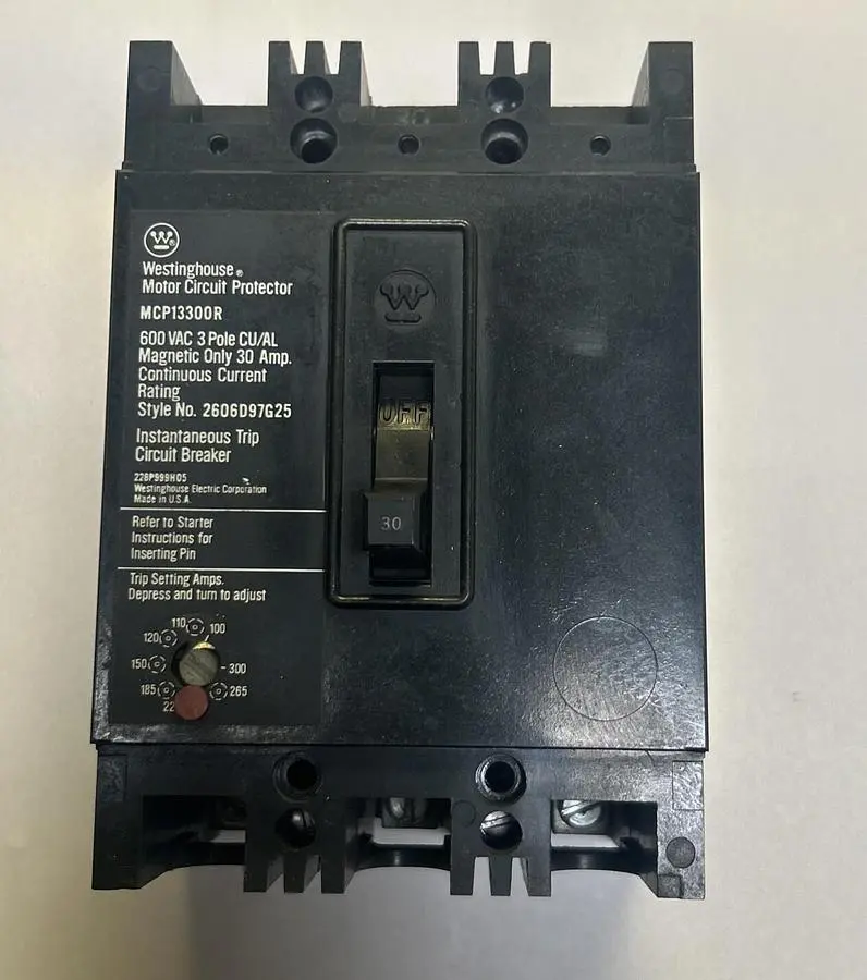 USED WESTINGHOUSE MCP13300R