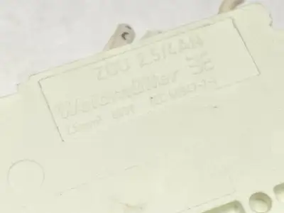 ZDU 2,5/4AN WS | Weidmuller  Feed-Through Terminal Block White 1683480000 LOT OF 6 - Used