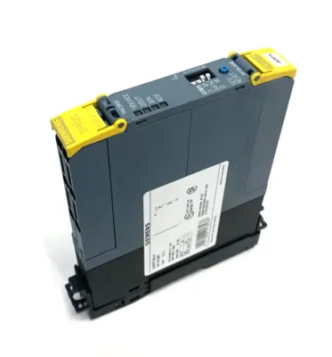 USED SIEMENS SIRIUS ADVANCED BASIC SAFETY RELAY UNIT W/ CONNECTOR TERM.