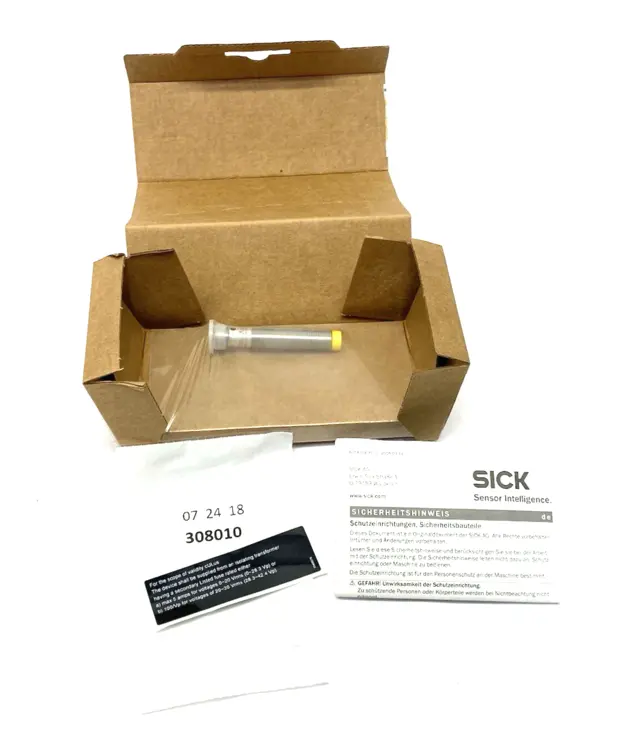 Used SICK NON-CONTACT SAFETY SWITCH INDUCTIVE 6034582 Proximity Sensors | Maverick Industrial Sales #1099392
