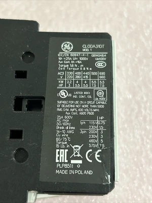 NEW GE CL00A310TJ