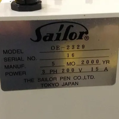 USED THE SAILOR PEN CO. OE-2329