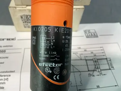 Used IFM ELECTRONIC KI0205 Proximity Sensors Ohio US | HGR 24 #1572153