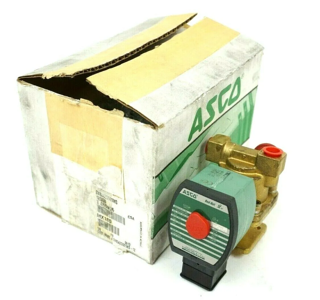 NEW ASCO SV8342G501MS 322008-MS SOLENOID VALVE 322008MS