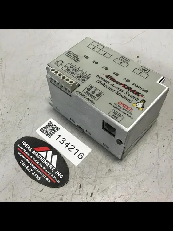 Used SIXNET ET-5MS ETHERTRAK Input / Output Modules | Ideal Machinery #622015