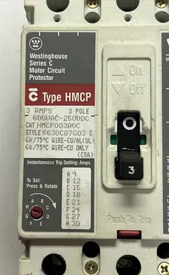 USED WESTINGHOUSE HMCP003A0C