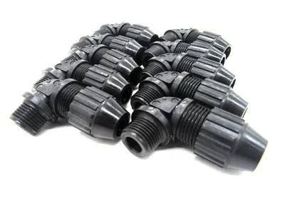 NEW 10 COUNT THOMAS & BETTS 2680 3/8"STRAIN RELIEF CORD CONNECTOR