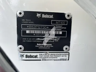 Used 2021 BOBCAT MT100 Compact Track Loaders California US | Lillo Machinery #1388205