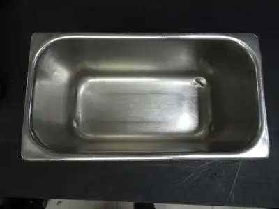 Used Isaac Peoria Used 1/3 Size Stainless Steel Steam Table / Hotel Pan - 6" Deep C IP Steam Pans Illinois US | Falcon Restaurant Supply #1376566