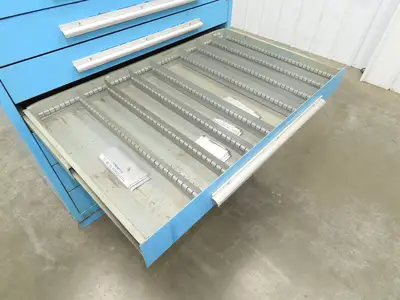 Nu-Era Modular Tool Storage Cabinet 10 Drawer 45x28x61" Stanley Vidmar Lista