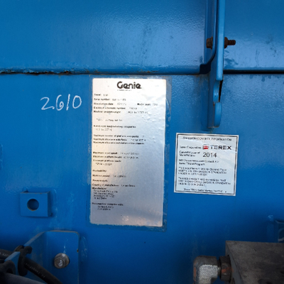 USED 2014 Genie S-85
