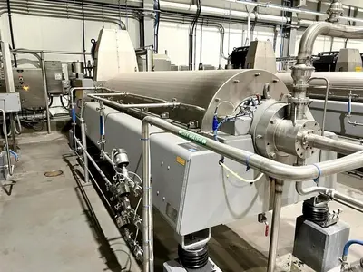 (4) GEA Westfalia ProteinMaster CF 7000 sanitary tricanter centrifuges, 316SS.
