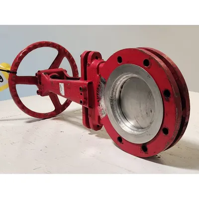 Used 6" Red Valve Inc. Stainless Steel Slide Gate Valve - Metal Seated