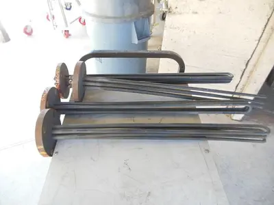 Heater, Immersion, Mdl WISF345300208, Flanged, S/st (4) #S739747