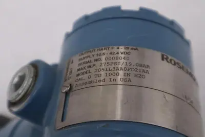 Rosemount 2051L3AA0FD21AA Pressure Transmitter 4 - 20 mA  Hart STOCK 2903A