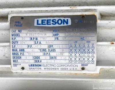 USED AMERICAN PROCESS SYSTEMS FZM-35