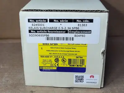 NEW SQUARE D 9065 SPB6