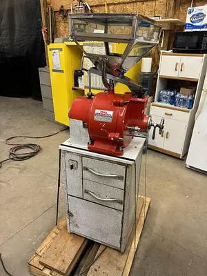 USED HAS GARANTI MFG. 20 KG GD 20 SERIES NATURAL STONE DISC COFFEE GRINDER