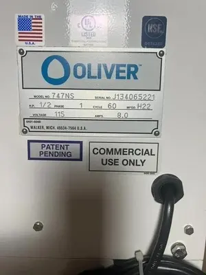 New | in-Stock OLIVER OLIVER SELECT 747-NS Bread Slicers Minnesota US | Rochester Equipment #1547034