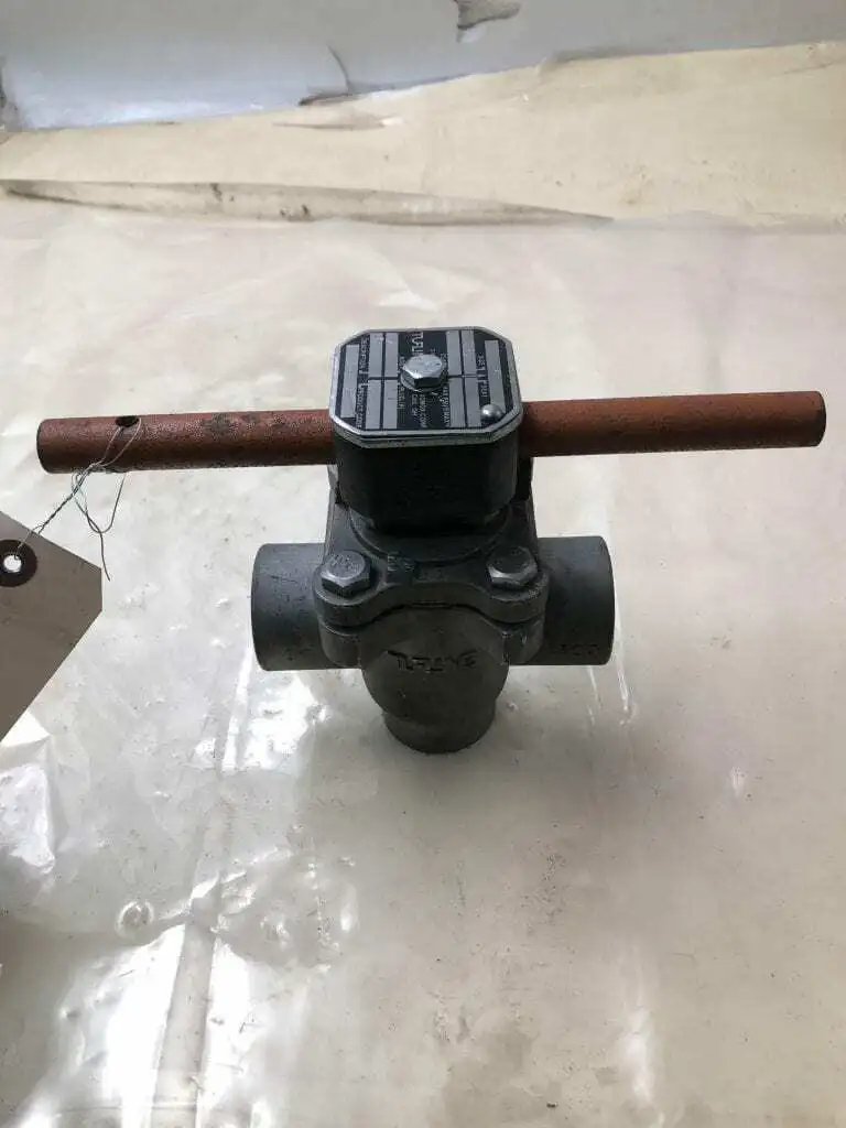 Tufline 0336A 316 Stainless Steel Manual 1″ 3 Way Plug Valve 400PSI @ 400°F