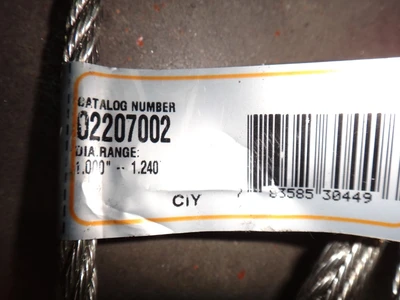 Hubbell Kellems Double Eye Cable Grip, 02207002, 1 to 1.24 in.