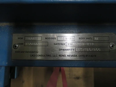 Abel model HMD-E-80-0500-ED-5100-489-01 Hydraulic Membrane Pump , Unused Spare Room