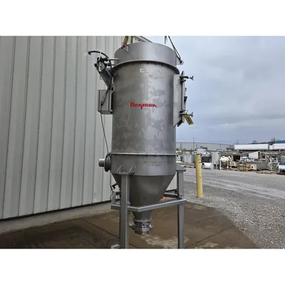 Used 2000 CFM Flexicon 316 Stainless Steel Pulse-Jet Filter Receiver 290 Sq/ft