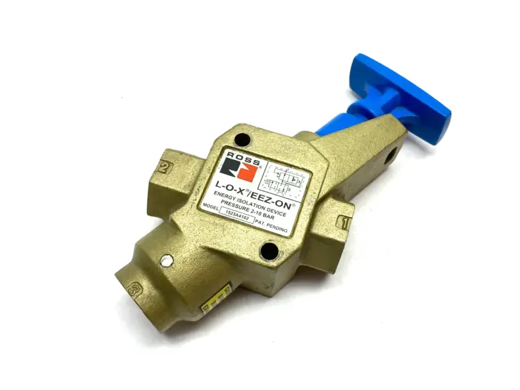 Used Ross L-O-X/EEZ-ON Manual Energy Isolation Valve 2-10bar Plumbing Equipment Michigan US | Maverick Industrial Sales #1489351
