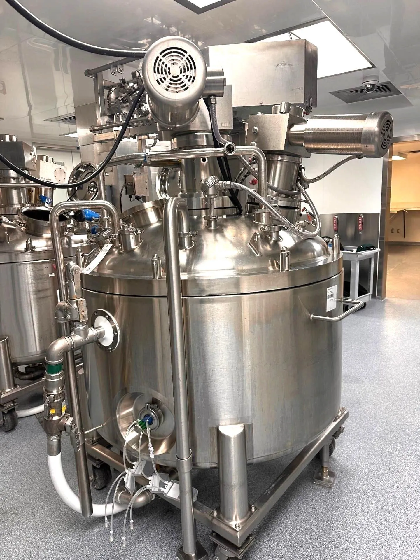 USED HOLLOWAY 225 Gallon Sanitary Double Motion Reactor