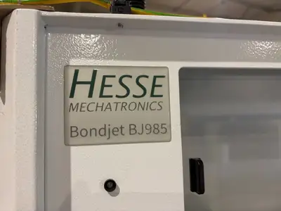 Used Hesse Mechatronics Bondjet BJ985 Wire Bonders Michigan US | Maverick Industrial Sales #1390807