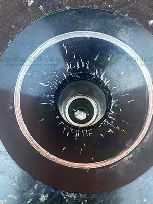 USED BECKMAN COULTER JA-14 FIXED-ANGLE ALUMINUM ROTOR FOR CENTRIFUGE 14,000 RPM