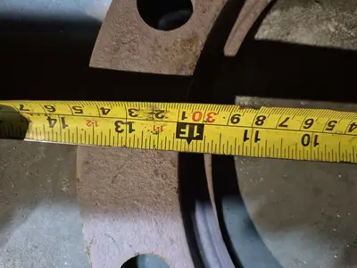 8" Class 150 Pipe Flange SDR7, A536 GR65/45/12