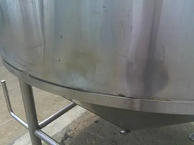 SPC9197  Tank 2000 gallon vertical tank, Stainless Steel, conical