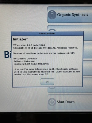 USED Biotage Initiator+