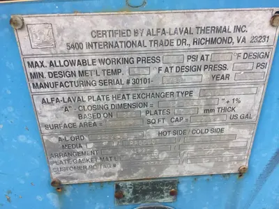 USED ALFA LAVAL M10-BFG