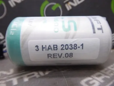 ABB 3HAB 2038-1 Lithium PLC Battery Replacement Rev.08 Not Tested Used