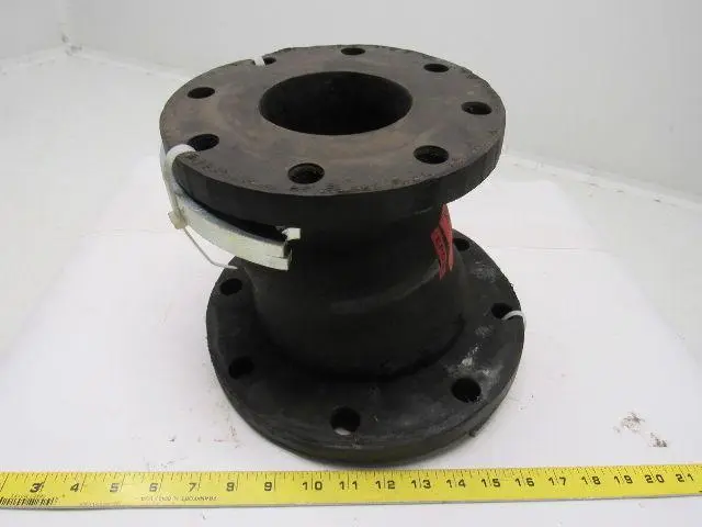 Red Valve Redflex EPDM 4" X 6" X 8" Pipe Expansion Joint