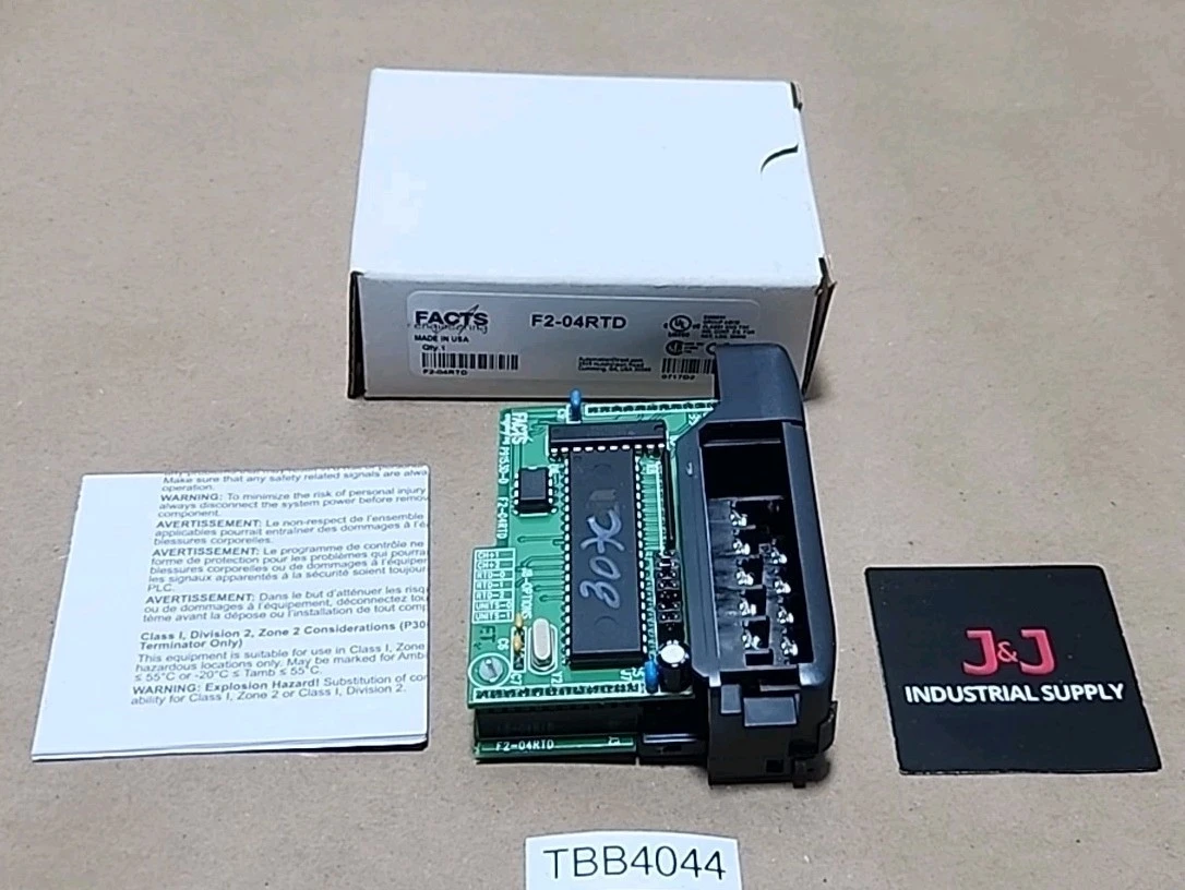 New | in-Stock AutomationDirect F2-04RTD PLC Input & Output Indiana US | J&J Industrial Supply #505190