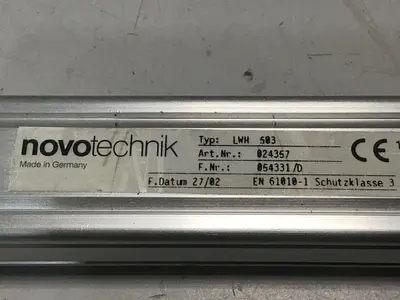USED NOVOTECHNIK LWH503