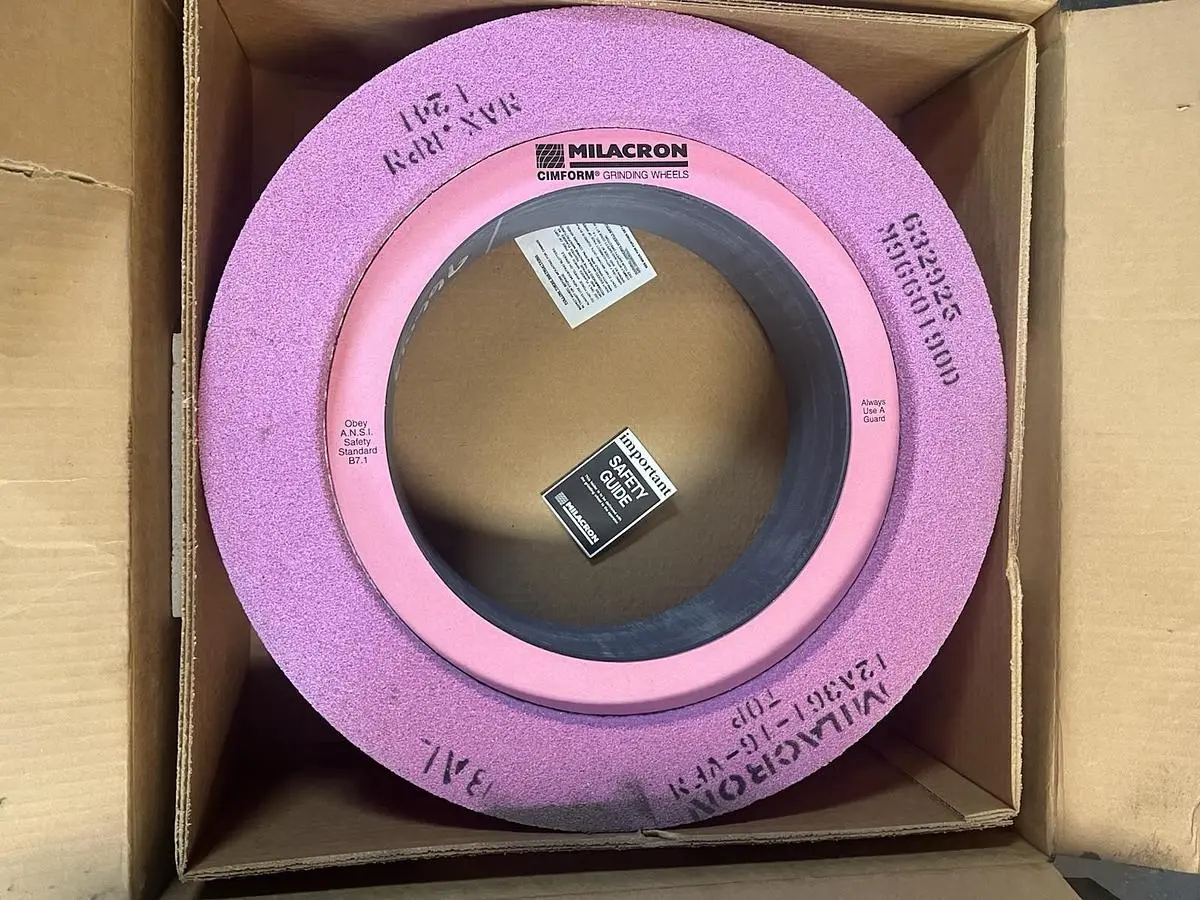 New | in-Stock MILACRON 6329525 Grinding Wheels Ohio US | Surplus Asset Holdings #1543496