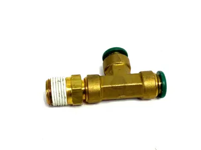 USED PARKER PRESTOLOK PUSH-TO-CONNECT SWIVEL ELBOW FITTING 3/8" X 3/8"