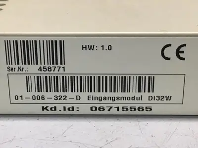 USED DEMAG DI32W 01-006-322-D