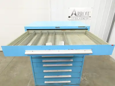 Nu-Era Modular Tool Storage Cabinet 10 Drawer 45x28x61" Stanley Vidmar Lista